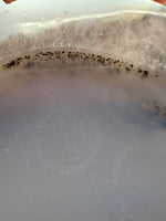 Druzy Dendritic Agate Geode Indigenous-Inspired Profile Headdress Carving #4