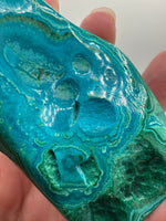 Polished Malachite,Chrysocolla Freeform Zaire, Africa #10