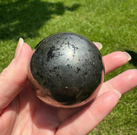 Black Pyrite Sphere 52.25mm #4