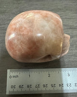 Orange Jade Skull #9