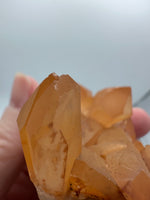 Hematite Tangerine Quartz from Morocco Specimen