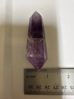 Double Terminated Phantom Amethyst Scepter Wand #5