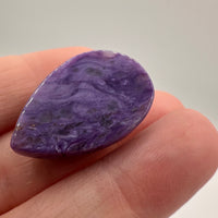 Charoite Pear Shape Cabochon Good Quality #3