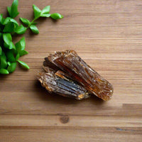 Natural Amber Calcite Raw Specimen UV Reactive #4