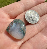 Moss Agate Cabochon #14