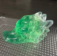 Fluorite Dragon Head Carving #2