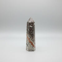Gray Lace Agate Tower #7