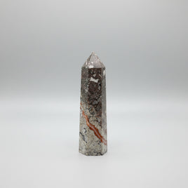 Gray Lace Agate Tower #7