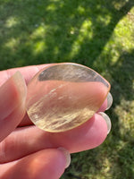 Pear Shape Candy Fluorite Cabochon #28