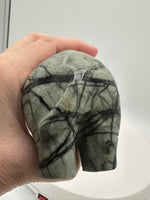 Nephrite Jade Carved Elephant #3