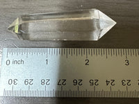 Natural Quartz Double Terminated Wand Point #11