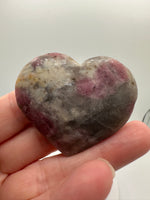 Pink Tourmaline Heart