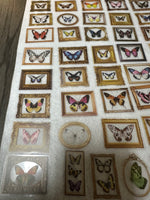 52 Count Butterfly Stickers