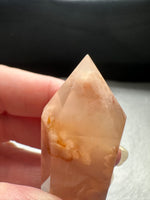 Pink Cherry Blossom Agate Tower