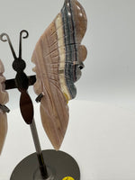 Fluorite Butterfly Wings & Stand #3