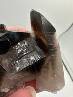 Smoky Quartz, Irradiated, Collier Creek, Mt. Ida, Arkansas