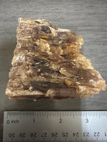 Natural Amber Calcite Raw Specimen UV Reactive #15