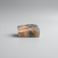Black Rainbow Sun Stone with Hematite Freeform #7