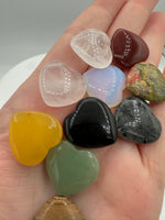 Gemstone Heart Bundle of 10