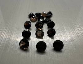 Round Smoky Quartz 4mm