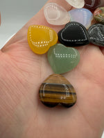 Gemstone Heart Bundle of 10