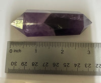 Double Terminated Phantom Amethyst Scepter Wand #13