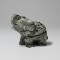 Nephrite Jade Carved Elephant #3