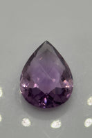 Rose de France Amethyst 30x20mm Pear Checker 39.75ct