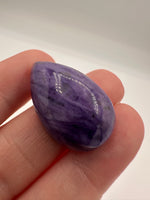 Charoite Pear Shape Cabochon Good Quality #3