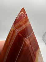Carnelian Mixed Quartz Arrow Tower #7