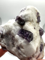 Scapolite in Marble Matrix from Pakistan Specimen