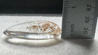 Beautiful Seahorse Garden Quartz Inner Scene with Rainbow Carving #12