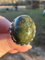 8th Vein Ocean Jasper S925 Sterling Silver Ring #3