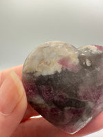 Pink Tourmaline Heart