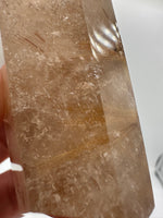 Gold Rutilated Quartz Point #1