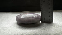 Amethyst Mixed with Stripe Agate Palm Stone #3