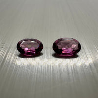 Rhodalite Garnet 6x4mm Oval Cut