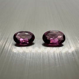 Rhodalite Garnet 6x4mm Oval Cut