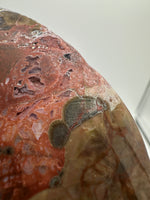Money Agate Carved Moon #1