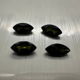 Green Tourmaline 6x3mm Marquise