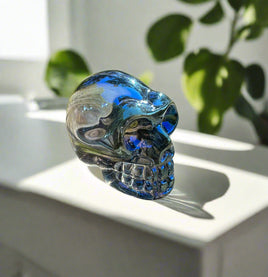Mini Hand Carved Skull #3