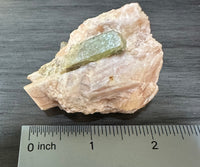 Apatite in Calcite, Bancroft, Canada