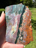 8th Vein Ocean Jasper Slab #91