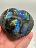 Large Beautiful Labradorite Heart
