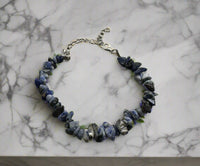 Gemstone Chip Bracelets with Clasp