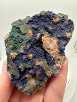 Azurite and Malachite, Tiznit, Morocco