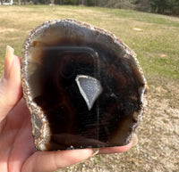 Polished Front Agate Geode #2