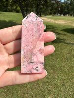 Rhodochrosite Four-Sided Tower #4