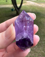 Double Terminated Phantom Amethyst Scepter Wand #12