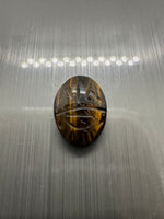 Tiger Eye Scarab 14x10mm Oval 5.70ct